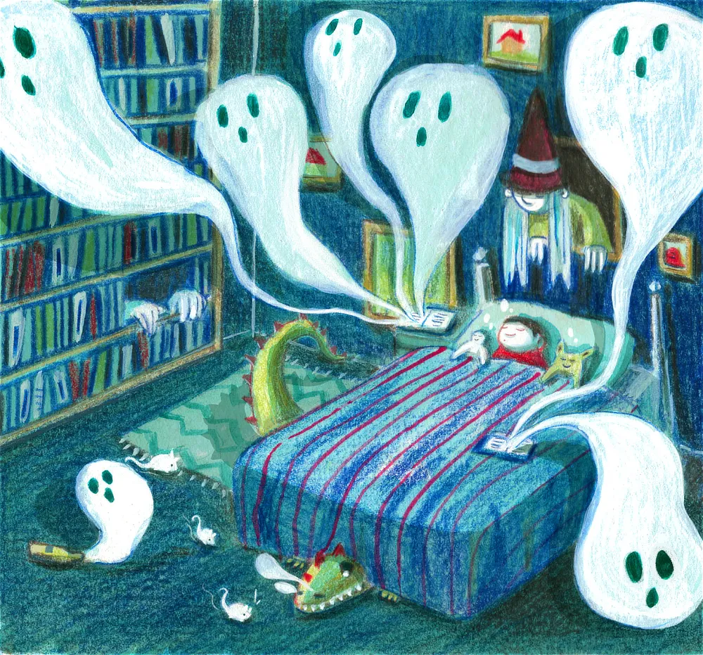 Halloween tekening