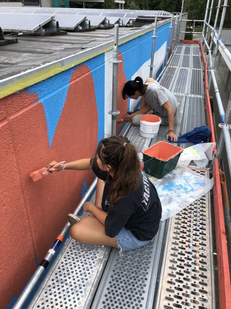 KULeuven muurschildering 2