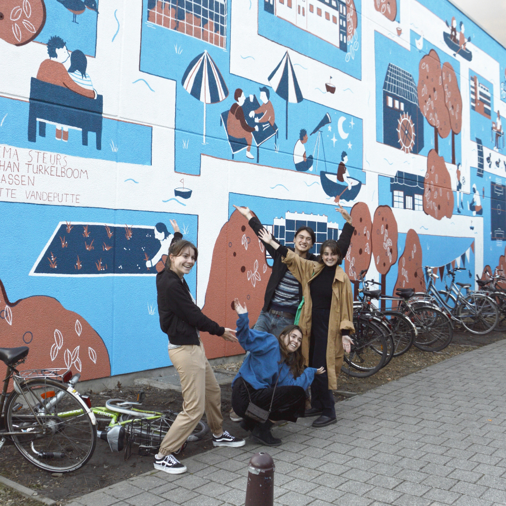 KULeuven muurschildering project